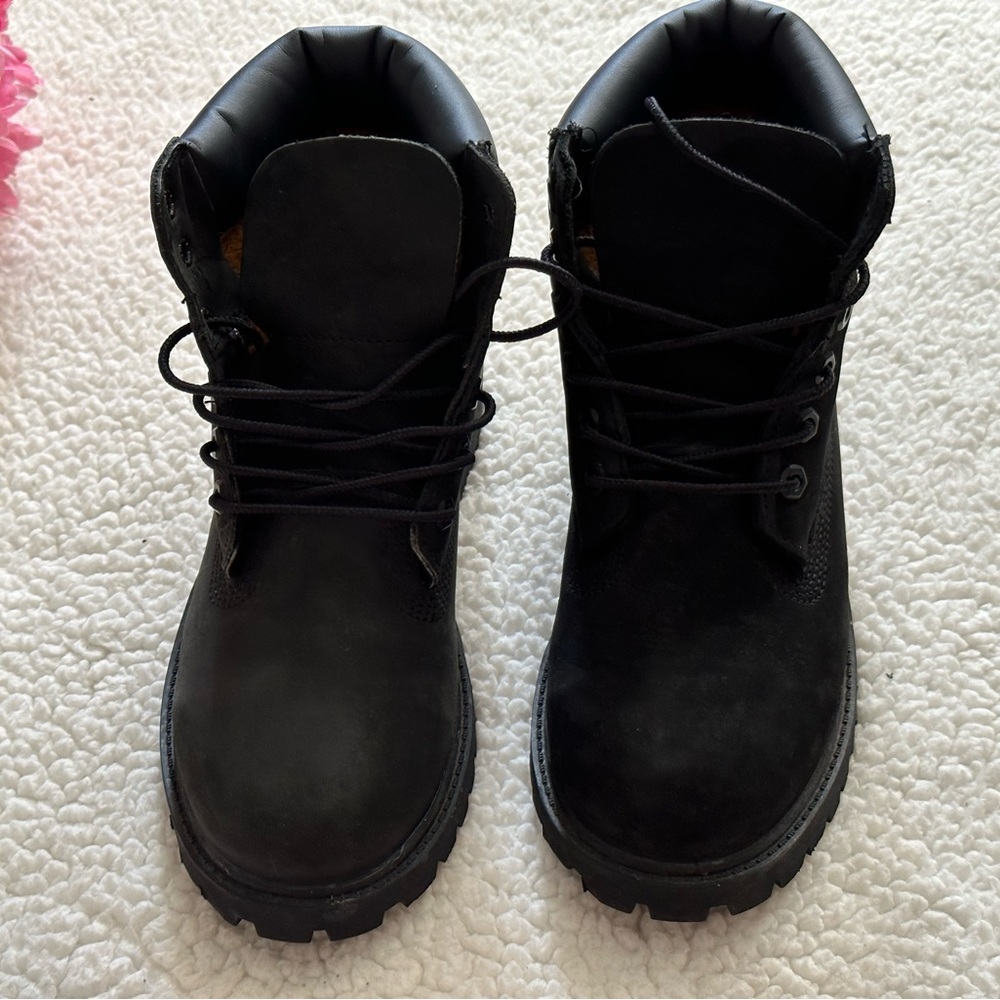 Timberland waterproof 6” classic black boot